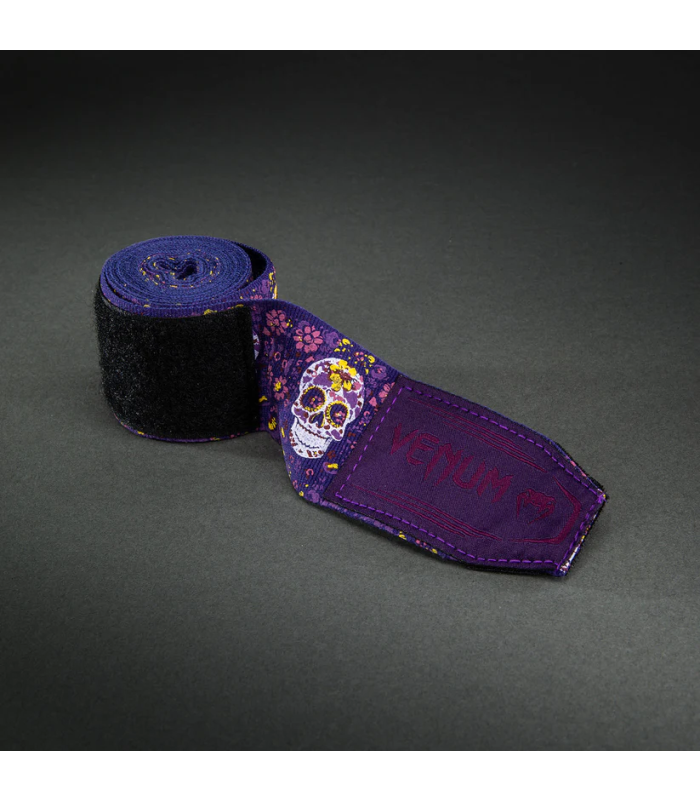 Бинтове - VENUM - Santa Muerte Handwraps - Purple - 4m ​